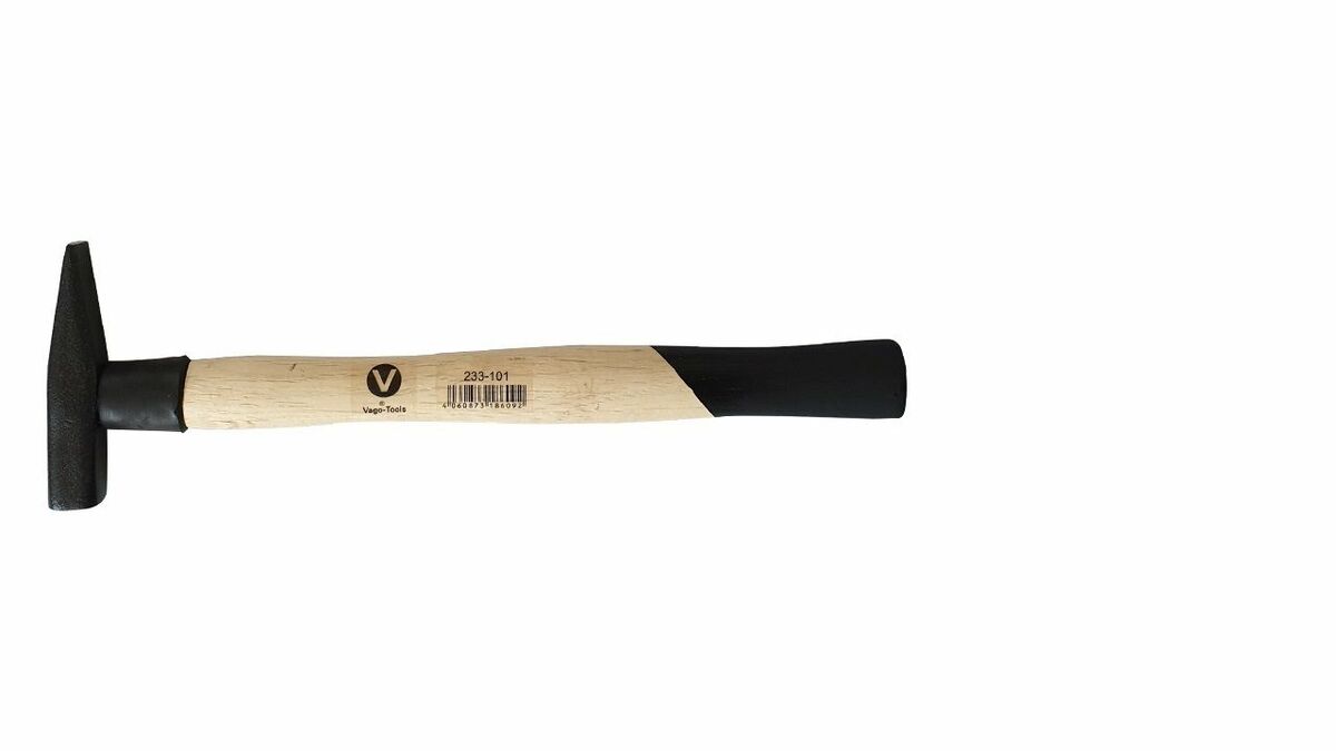 Bild 1 von Vago-Tools Schlosserhammer Holzstiel 1000 g Schlosser Hammer Hämmer Stielschutz