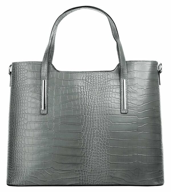 Bild 1 von Cluty Henkeltasche, echt Leder, Made in Italy