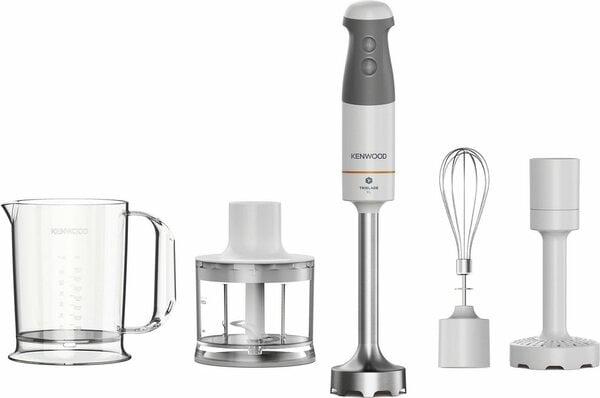 Bild 1 von KENWOOD Stabmixer HBM40.306WH, 850 W, Triblade XL, 850 Watt, inkl. 4-teiliges Zubehör Set