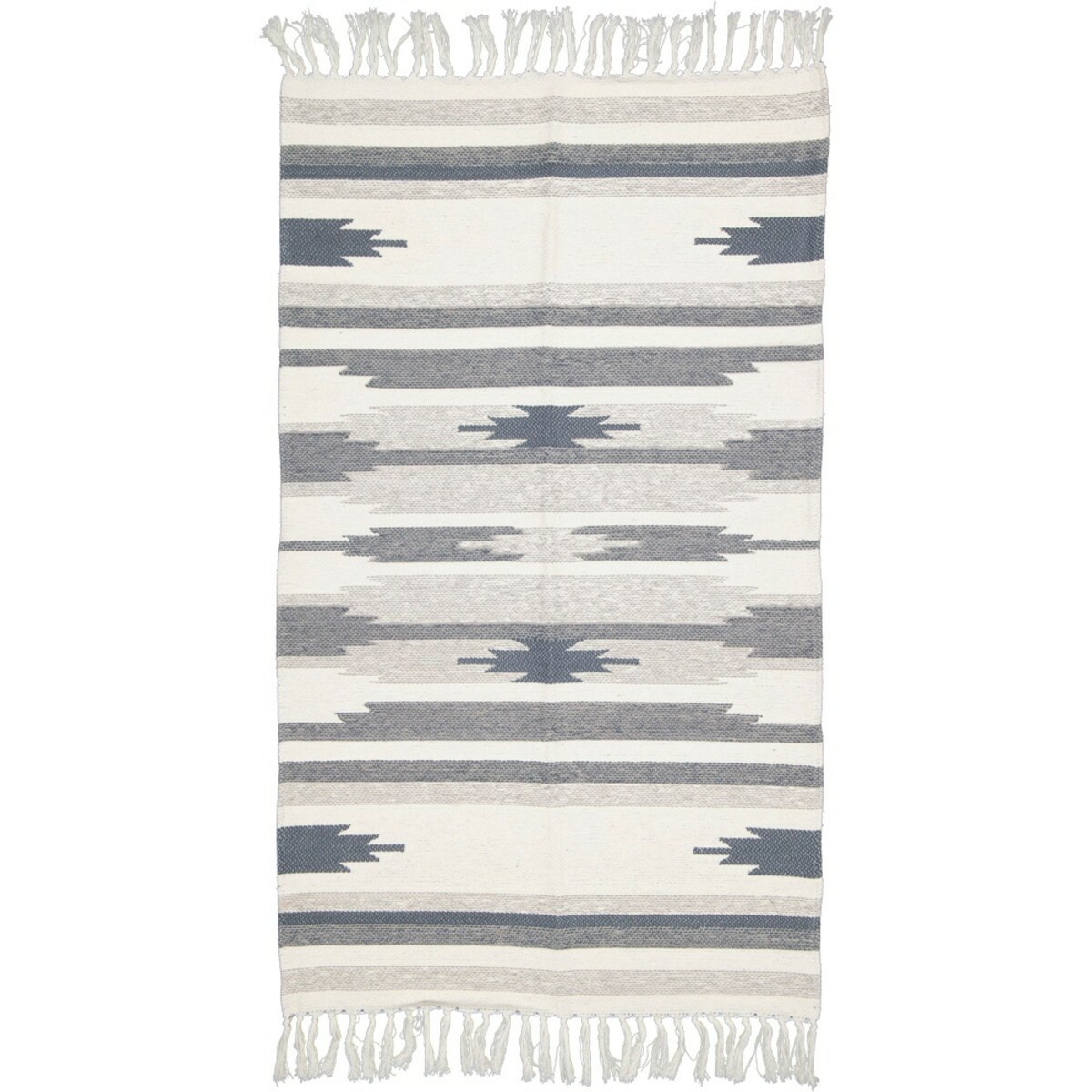 Bild 1 von Teppich, Grau/Weiß, 80x130