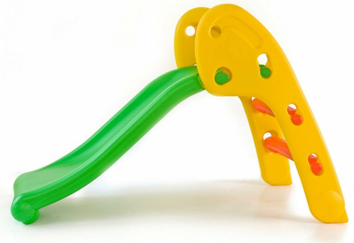 Bild 1 von BabyGo Indoor-Rutsche Slide, yellow green
