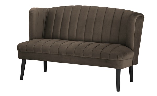 Bild 1 von Twist Küchensofa Samt  Rina braun Maße (cm): B: 180 H: 92 T: 76 Bänke