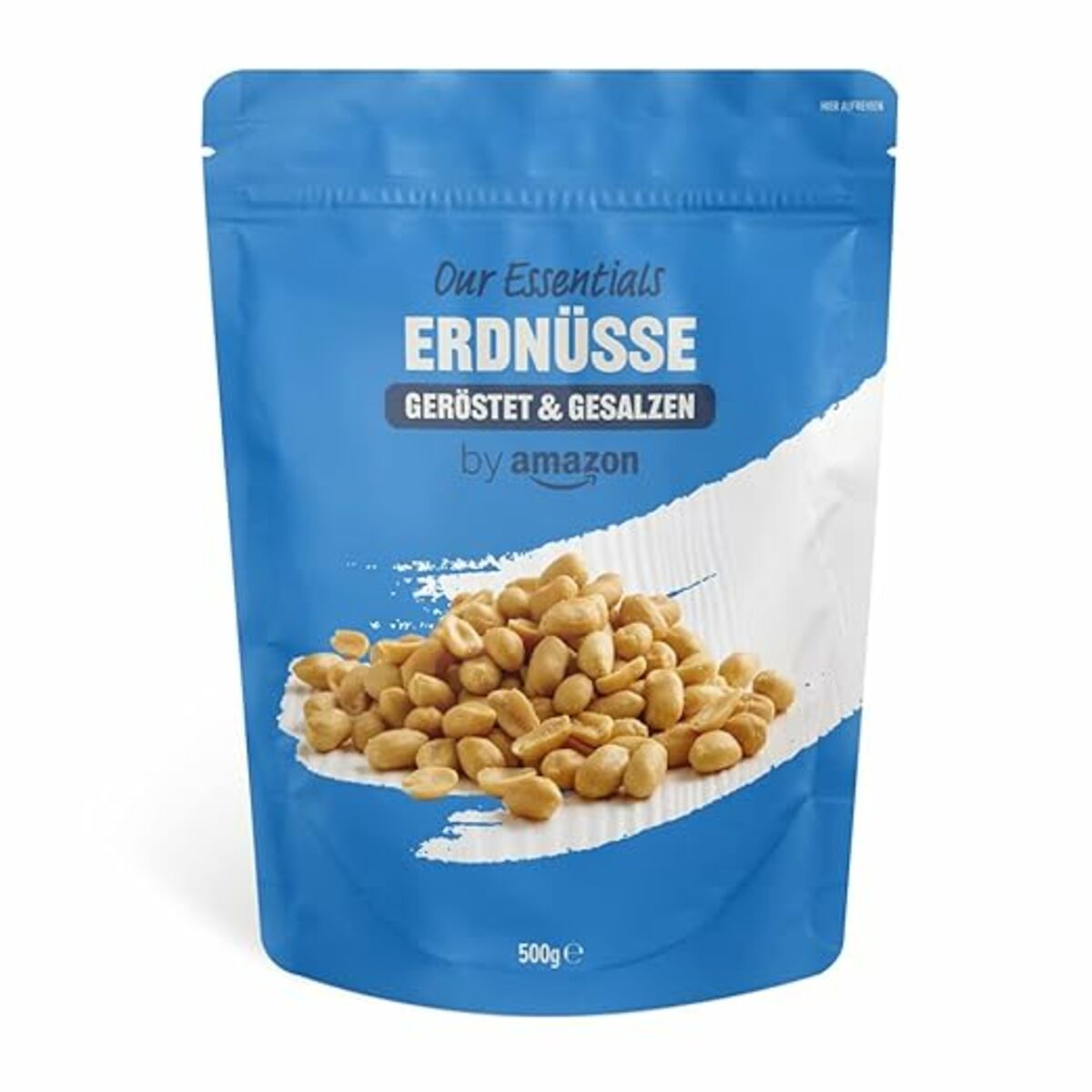 Bild 1 von by Amazon Erdnüsse geröstet & gesalzen, 500g (1er-Pack)