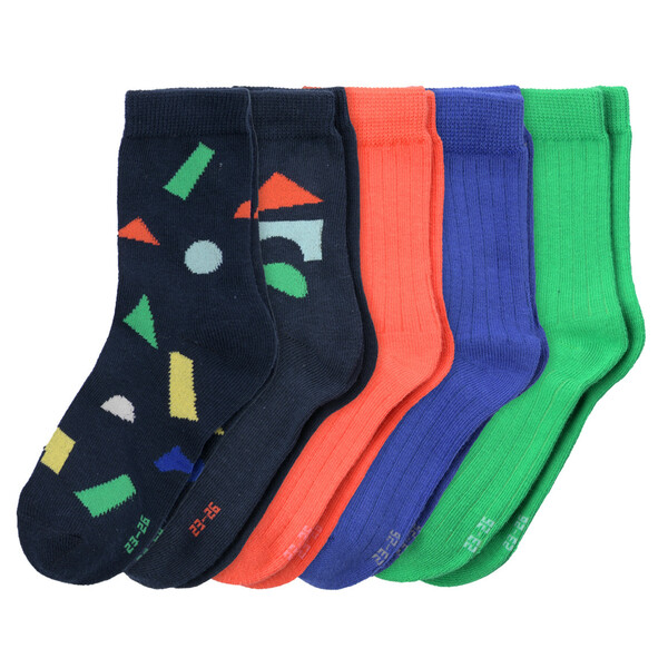 LAETBBE 12 Paar Jungen Socken - Bunte Sneakersocken Für Kinder 2-14 Jahre