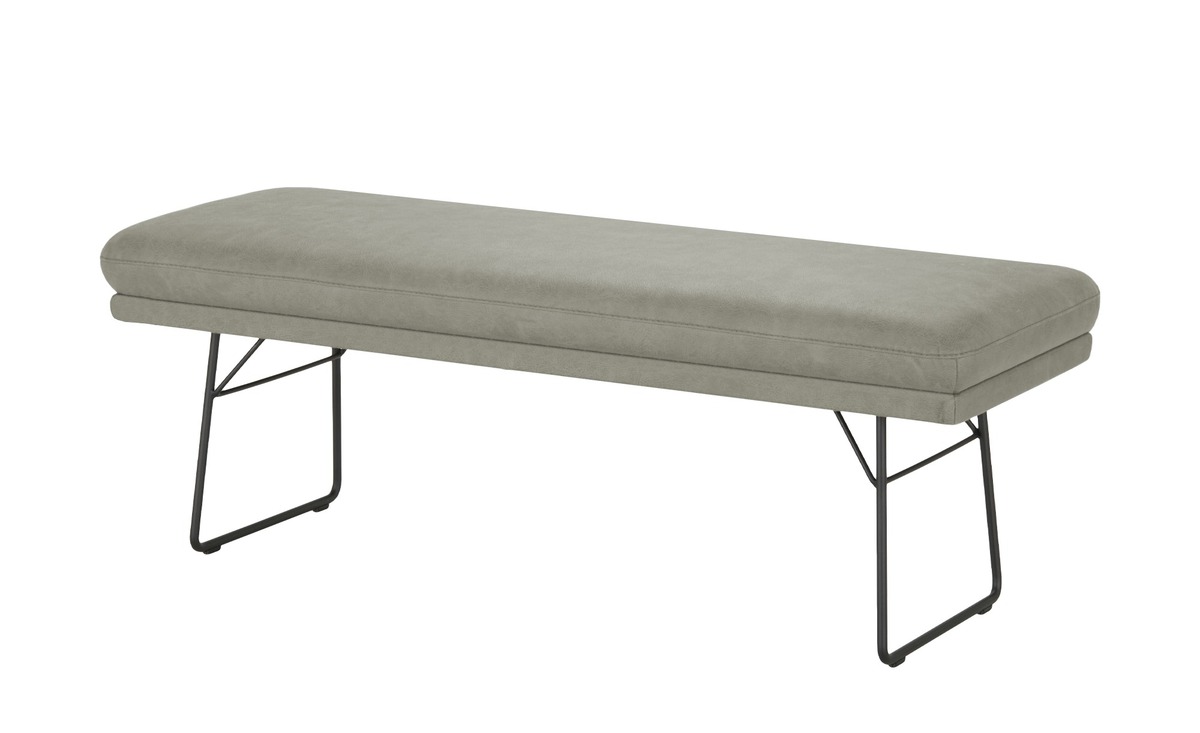 Bild 1 von Hockerbank grau Maße (cm): B: 162 H: 50 T: 51 Bänke