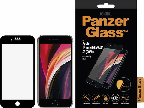 Bild 1 von PanzerGlass Case Friendly für iPhone 6/7/8/SE 2020 für Apple iPhone 6/7/8/SE (2020), Displayschutzglas