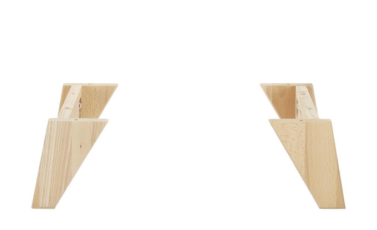 Bild 1 von smart Fuß-Set holzfarben Maße (cm): B: 29 H: 14 T: 29 Sonstiges Zubehör - Möbel Kraft