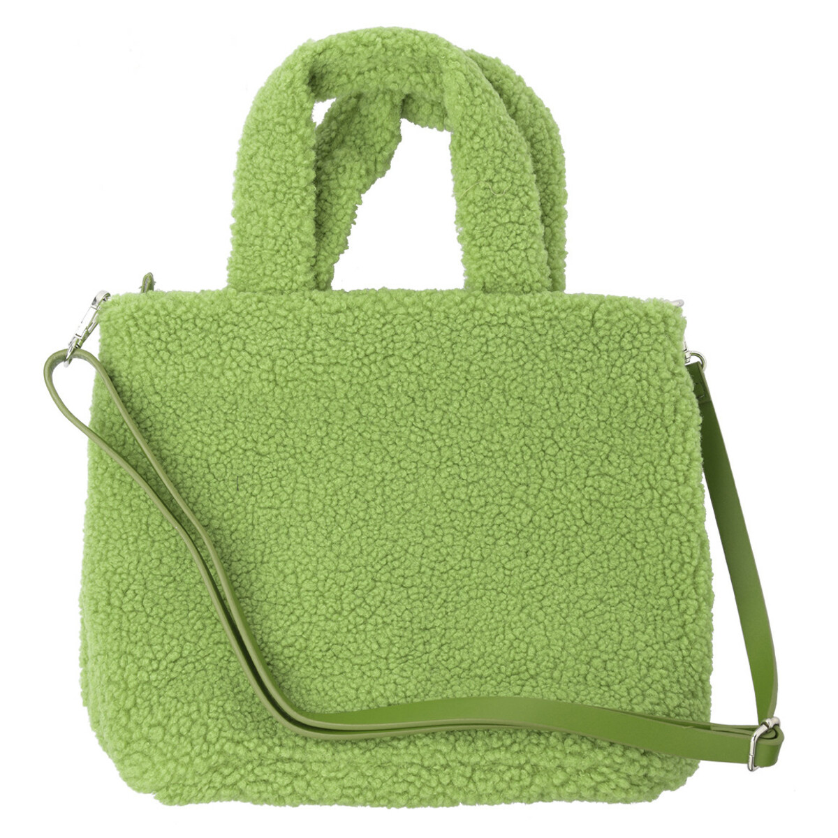 Bild 1 von Damen Mini-Shopper in Teddy-Optik