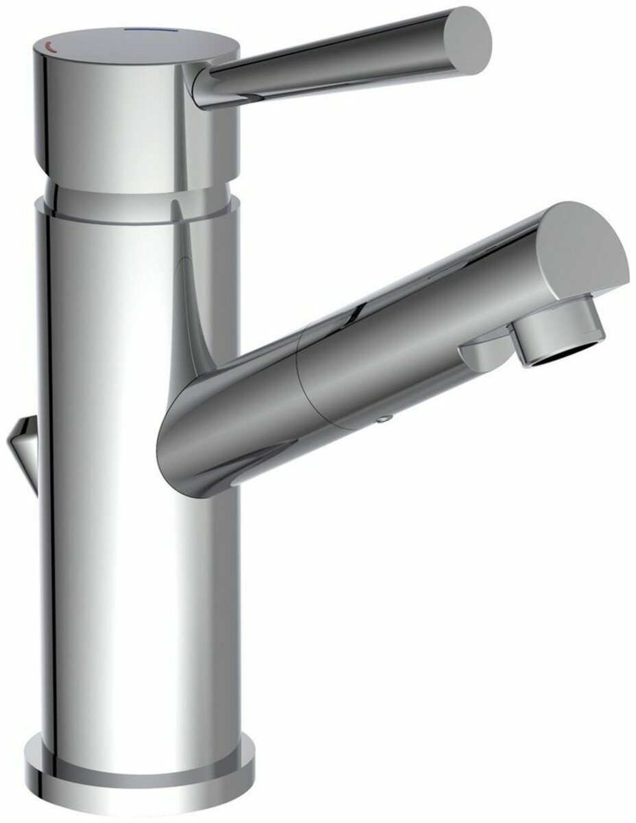 Bild 1 von Schütte Waschtischarmatur Cornwall mit Zugstange, Ablaufgarnitur, Mischbatterie