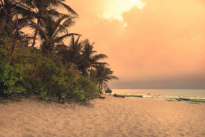 Papermoon Fototapete "Sri Lanka Tangalle Strand"