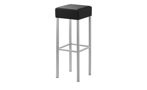 Bild 1 von Barhocker schwarz Maße (cm): B: 34 H: 92 T: 34 Stühle
