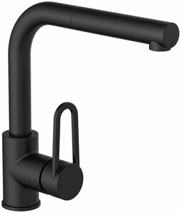 Schütte Spültischarmatur Design mit Geschirrbrause, ausziehbar, schwenkbar, Hochdruck