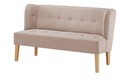 Bild 1 von Twist Küchensofa Webstoff meliert  Astonia rosa/pink Maße (cm): B: 180 H: 88 T: 74,5 Bänke