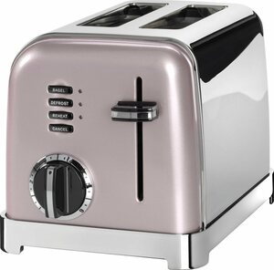 Cuisinart Toaster CPT160PIE, für 2 Scheiben, 900 W, extra breite Toastschlitze, Retro Design