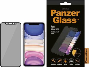 PanzerGlass Privacy Case Friendly Apple iPhone XR/11 für Apple iPhone XR/11, Displayschutzglas