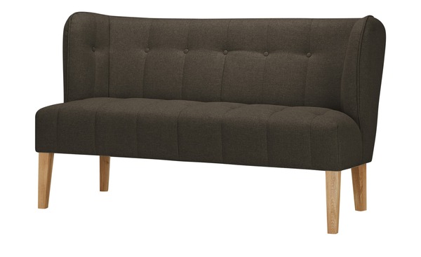 Bild 1 von Twist Küchensofa Webstoff  Bella braun Maße (cm): B: 158 H: 90 T: 69 Bänke