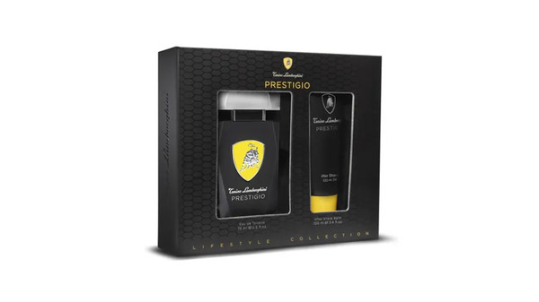 Bild 1 von Lamborghini PRESTIGIO Eau de Toilette und After Shave Balm Geschenkpackung