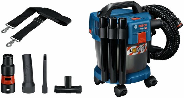 Bild 1 von Bosch Professional Nass-Trocken-Akkusauger GAS 18V-10, beutellos, 10 l, inkl. Zubehör, ohne Akku und Ladegerät