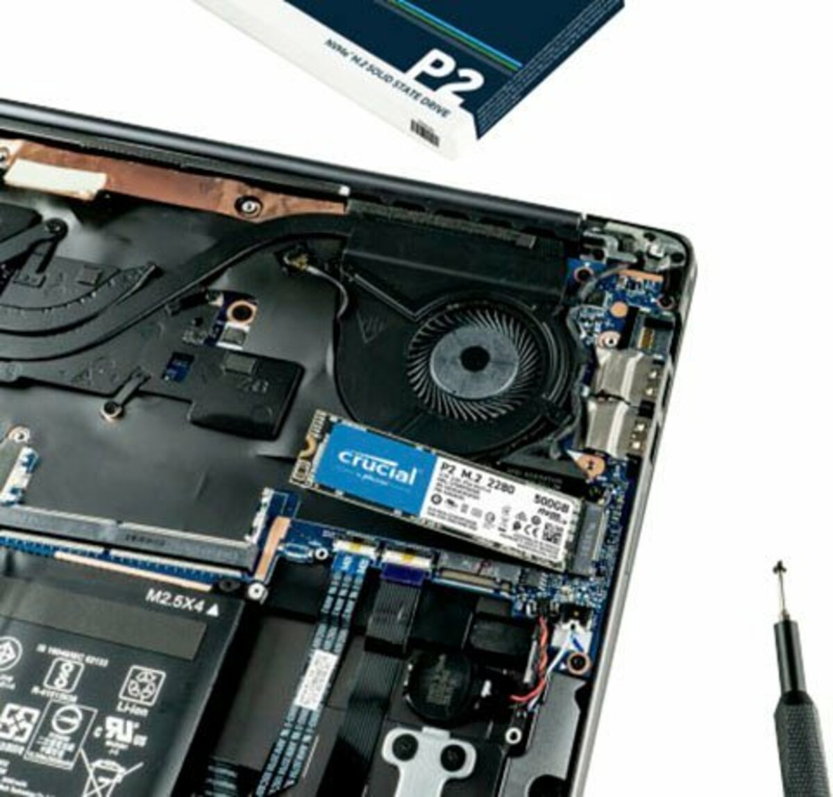 Bild 1 von Crucial P2 interne SSD (1 TB) 2100 MB/S Lesegeschwindigkeit, 1150 MB/S Schreibgeschwindigkeit