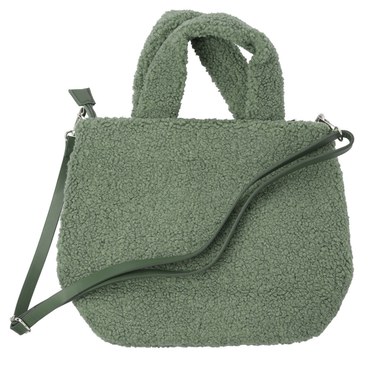 Bild 1 von Damen Mini-Shopper in Teddy-Optik