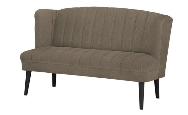 Bild 1 von Twist Küchensofa Samt  Rina braun Maße (cm): B: 156 H: 92 T: 76 Bänke