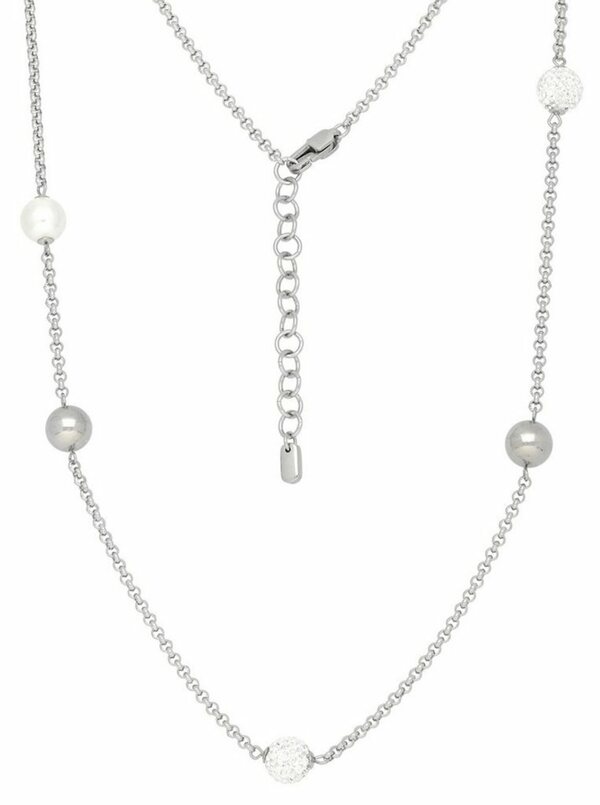 Bild 1 von Vivance Edelstahlkette pearls & beads
