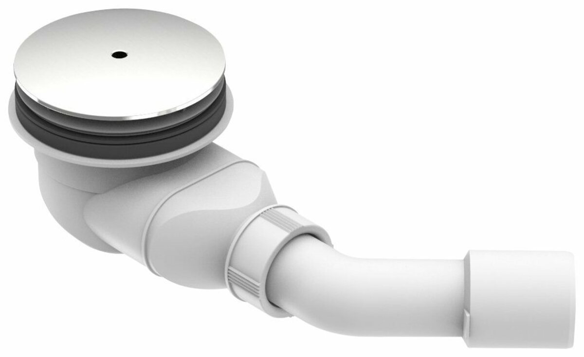 Bild 1 von OTTOFOND Duschablauf Tasso 90, Ablauf Ablauf waagerecht DN 40, Ablauf waagerecht DN 50, [1 1/2", 1-tlg., für Duschwannen, chromfarben