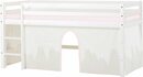 Bild 1 von Hoppekids Hochbett «Winter Wonderland» (Set) 90x200, umbaubar mit Vorhang-Set Winter