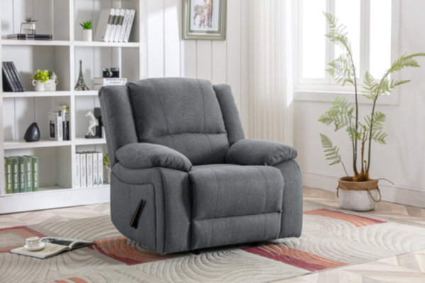 Bild 2 von Happy Home Relaxsessel verstellbare Rückenlehnen Grau