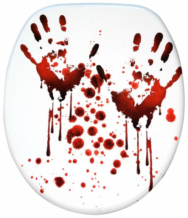 Bild 1 von Sanilo WC-Sitz Blood Hands, mit Absenkautomatik