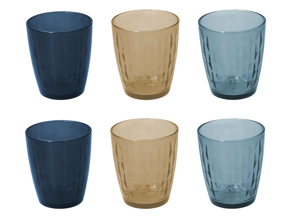Tognana Claire Stielgläser-Set – 3 Stück, Grünes Glas, 270 Ml, Graviertes Design