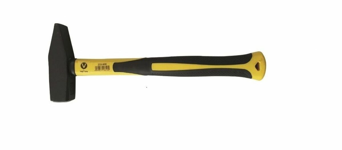 Bild 1 von Vago-Tools Schlosserhammer Fiberglasstiel 800 g Schlosser Hammer Hämmer Stielschutz