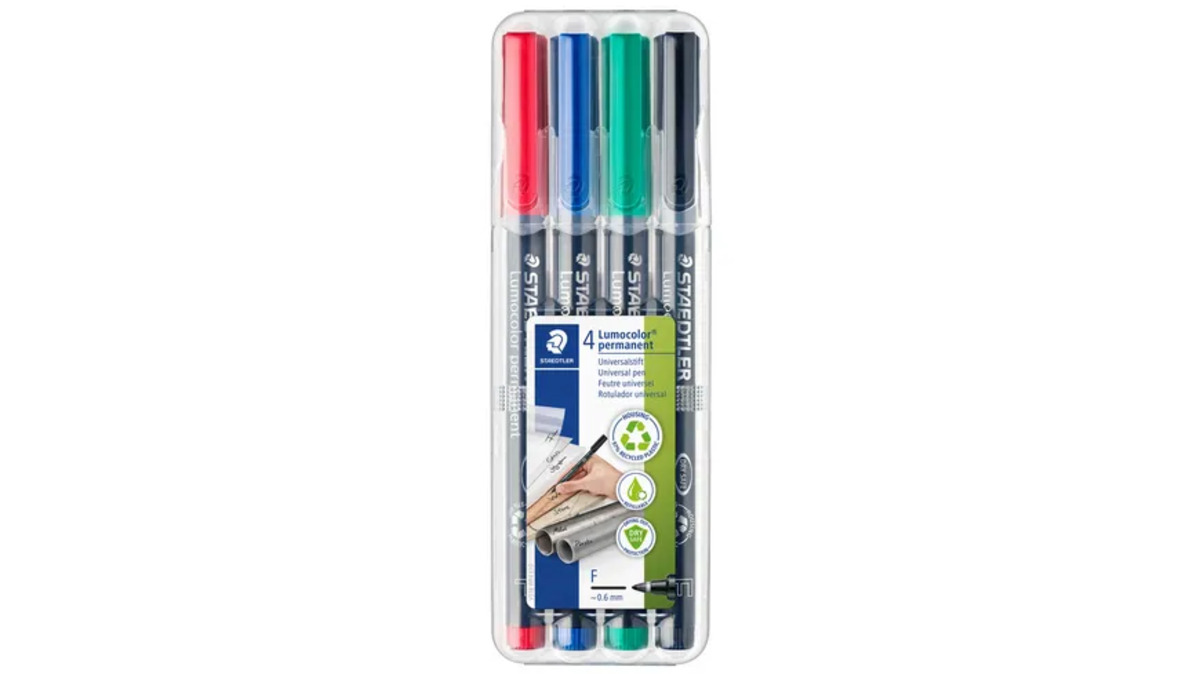 Bild 1 von STEADTLER Feinschreiber Lumocolor® permanent Universalstift 4er Etui