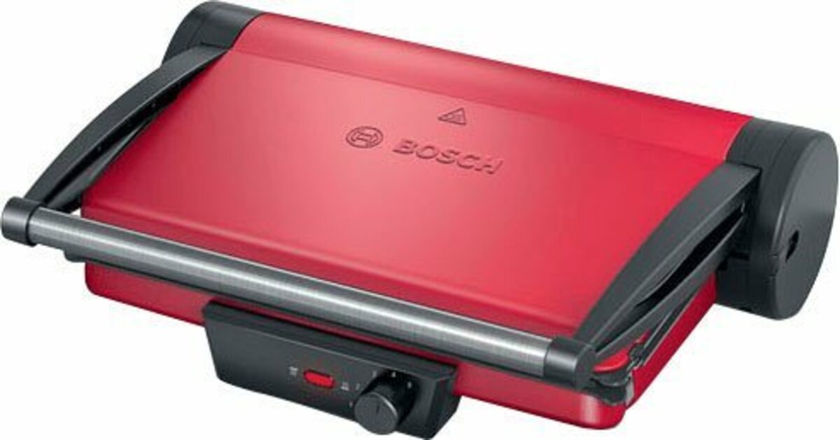 Bild 1 von BOSCH Kontaktgrill TCG4104 rot, 2000 W