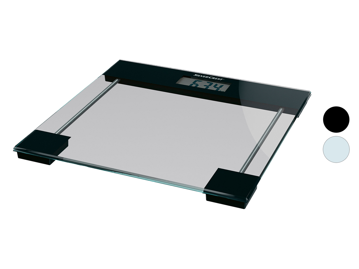Bild 1 von SILVERCREST® PERSONAL CARE Glas-Personenwaage »SPWE 180 A2« mit Step-on-Funktion