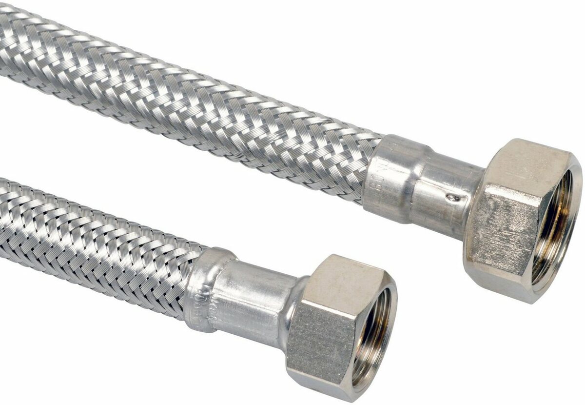 Bild 1 von Kirchhoff Flexschlauch, Flex-Anschlussschlauch, 1/2"IG x 3/8"IG