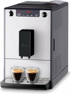 Melitta Kaffeevollautomat Solo® 950-666, Pure Silver, aromatischer Kaffee & Espresso bei nur 20 cm Breite