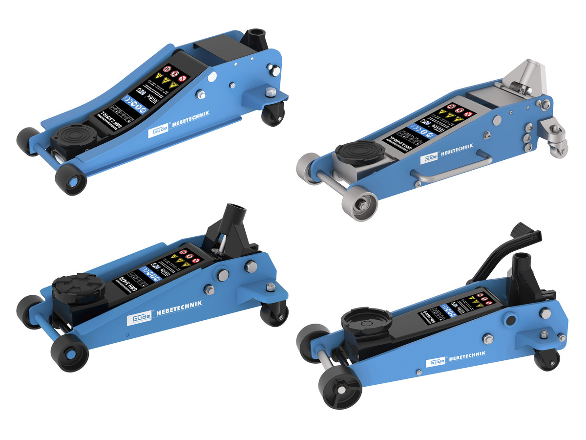 Bild 1 von Güde Hydraulischer Rangierwagenheber »GRH«, mit 2 Lenkrollen