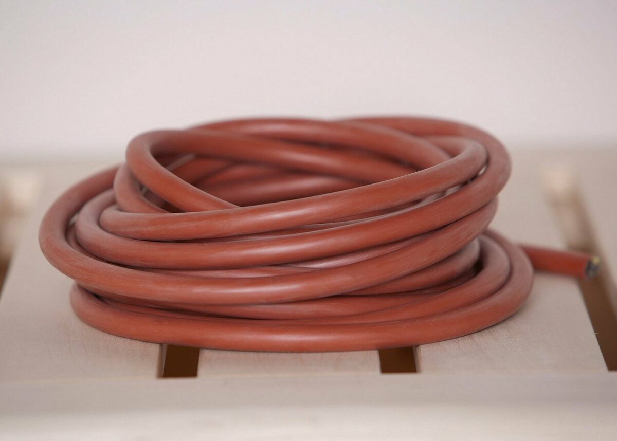 Bild 1 von weka Querschnitt: 5 x 2,5 mm² Silikonkabel, (650 cm), für Saunaofen »OS 11 kW«