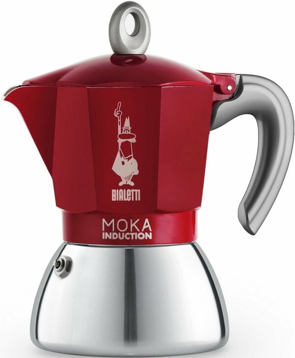Bild 1 von BIALETTI Espressokocher Moka Induktion, 0,28l Kaffeekanne, Induktionsgeeignet