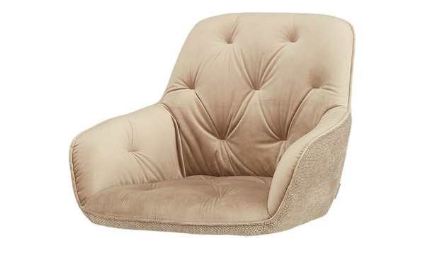 Bild 1 von Sitzschale  Baldwin beige Holzwerkstoff gepolstert und bezogen Maße (cm): B: 63 H: 49,5 T: 65 Sonstiges Zubehör - Möbel Kraft