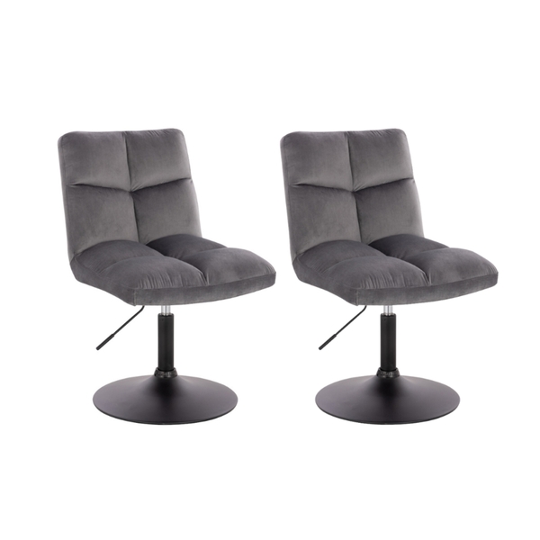 Bild 4 von HOME DELUXE Pokerstuhl drehbar 2er Set ACE - Hellgrau