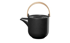 ASA SELECTION Teekanne mit Holzgriff Kuro schwarz Porzellan, Holz, Porzellan Maße (cm): B: 17,5 H: 14,5 T: 12,6 Kaffee & Tee
