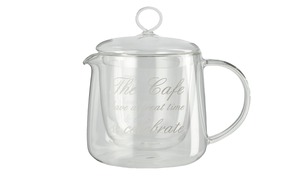 for friends Teekanne transparent/klar Glas  Maße (cm): H: 20  Ø: [15.0] Kaffee & Tee