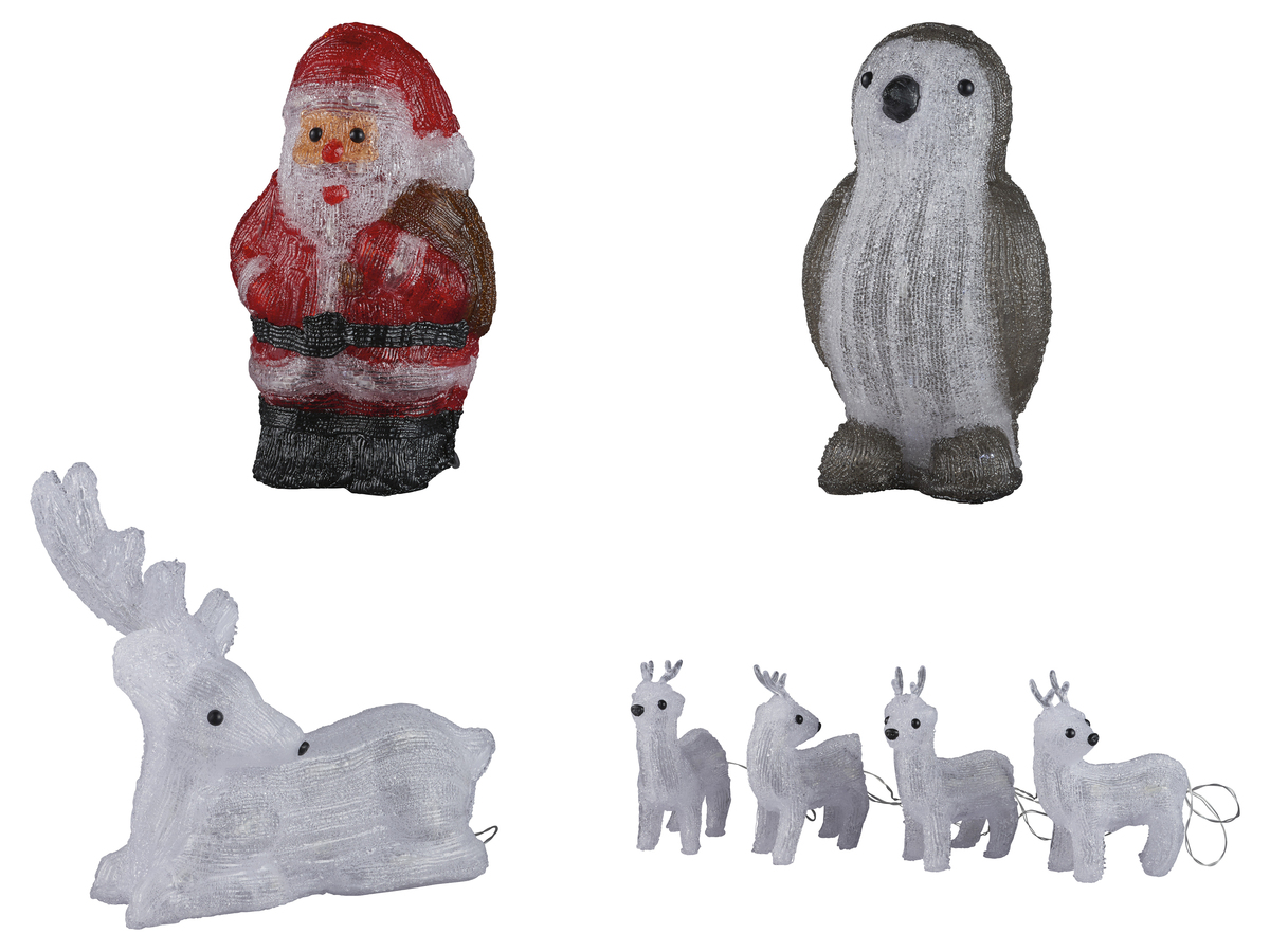 Bild 1 von LIVARNO home LED-Dekofigur, mit Timer, batteriebetrieben