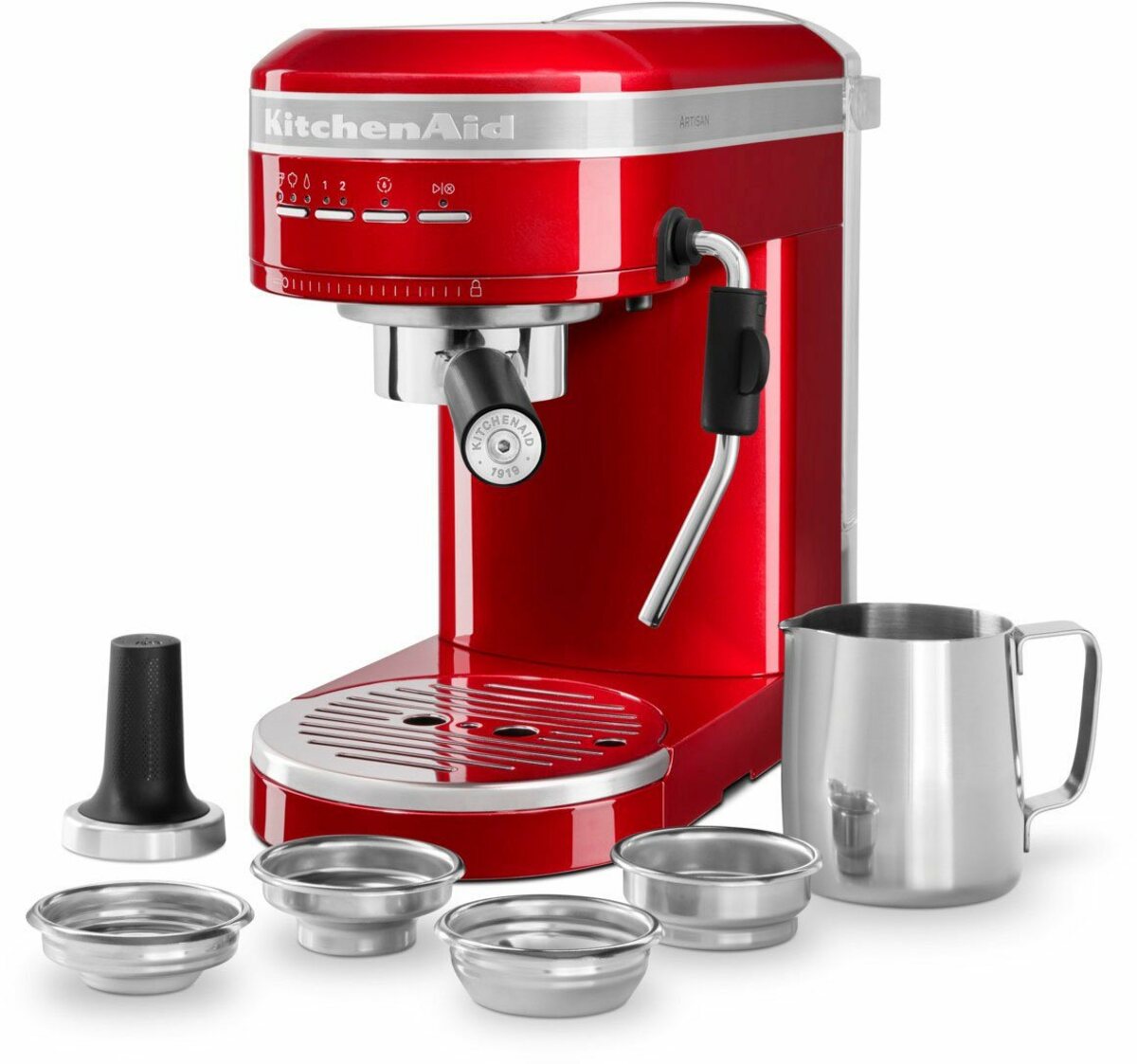 Bild 1 von KitchenAid Espressomaschine 5KES6503ECA LIEBESAPFEL-ROT