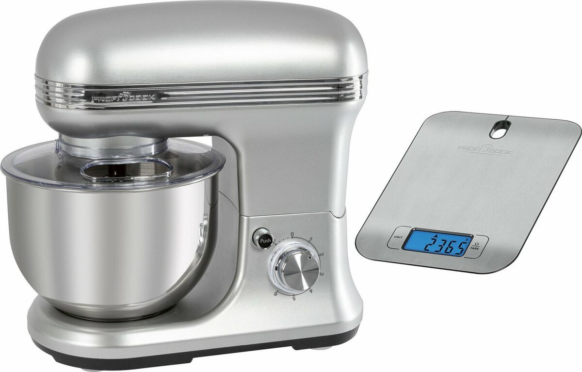Bild 1 von ProfiCook Küchenmaschine PC-KM 1222 W, 1200 W, 5 l Schüssel, mit Waage