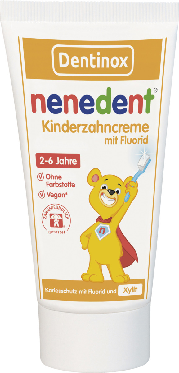Bild 1 von nenedent Kinderzahncreme mit Fluorid