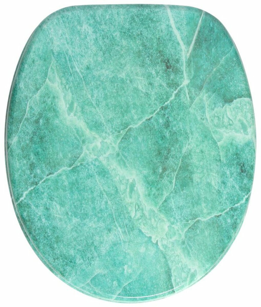 Bild 1 von Sanilo WC-Sitz Marmor Grün, mit Absenkautomatik