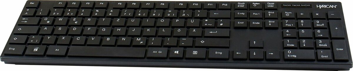 Bild 1 von Hyrican ST-SKB698 (kabelgebunden, office Tastatur, Plug & Play) USB-Tastatur